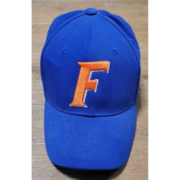 Florida Gators UF Hat Blue Top Of The World Dynasty Flex Hat Size S/M Wool Blend - Picture 1 of 5